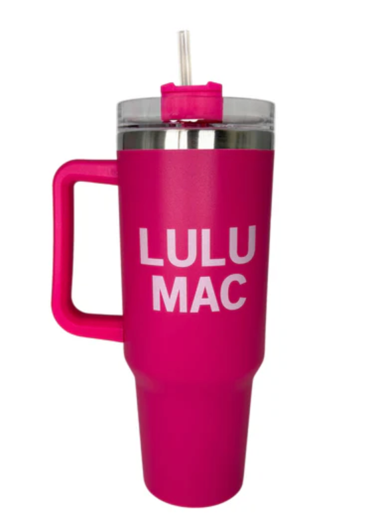 LuLu Mac Tumbler | Hot Pink