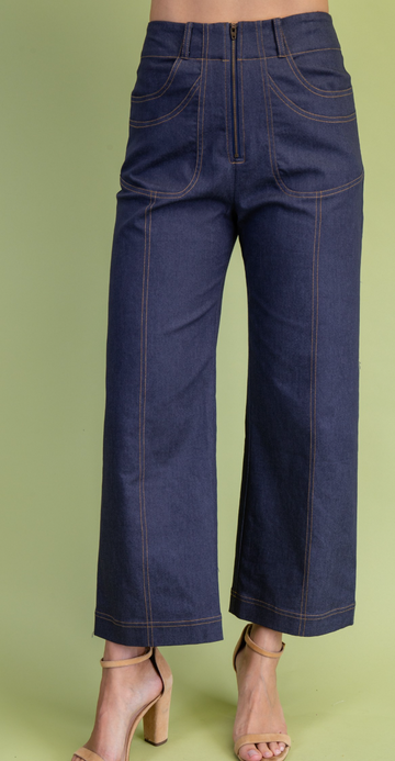 Flattering Stretchy Denim Pant