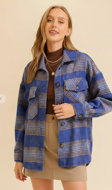 Cozy Plaid Shacket