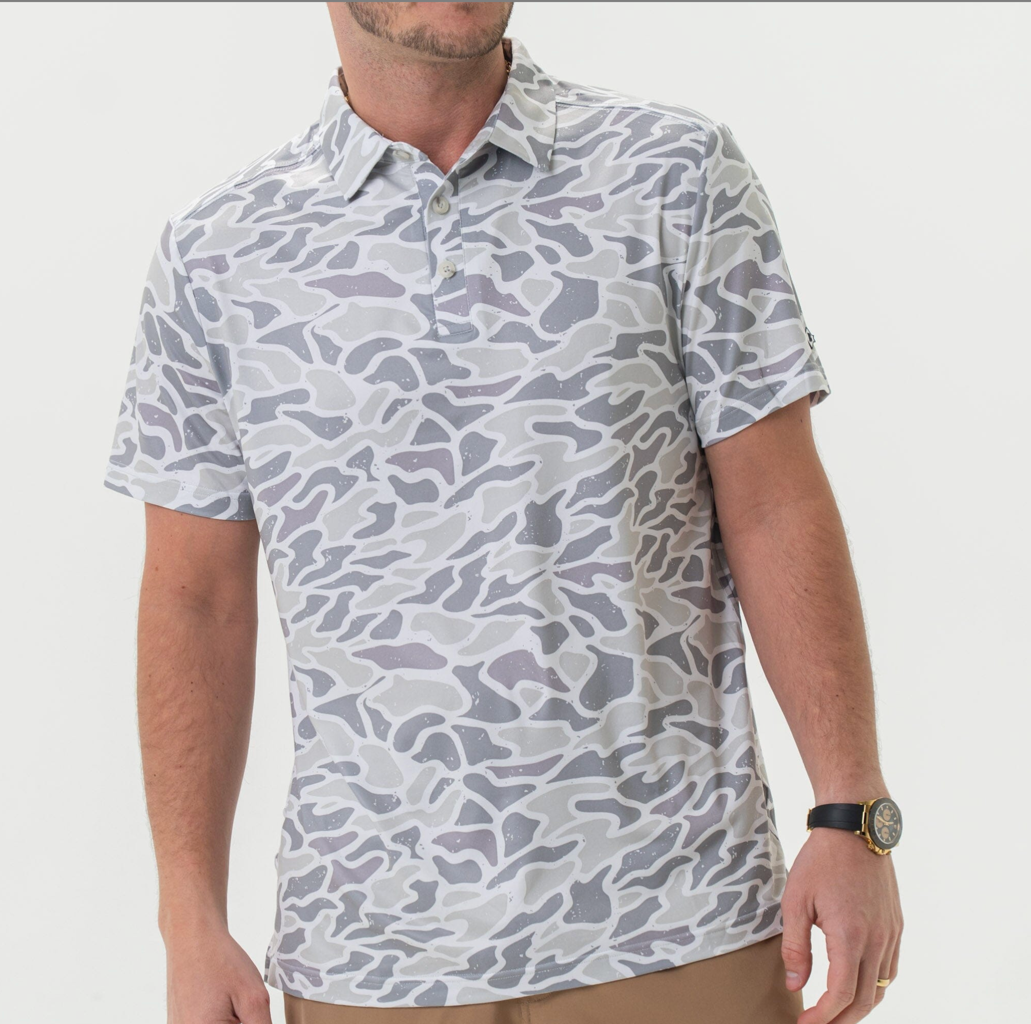 Performance Polo - White Camo