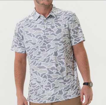 Performance Polo - White Camo