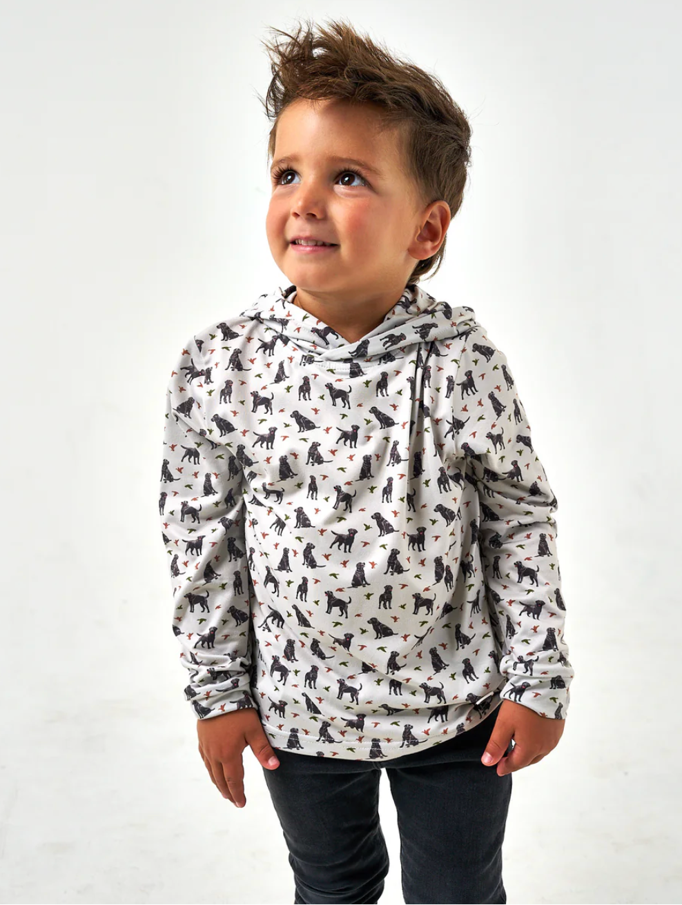 Youth - Performance Hoodie - Ducks And Dogs