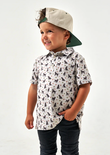 Youth - Performance Polo - Ducks And Dogs