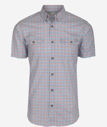 Frat Tattersall Button-Down Short Sleeve Shirt