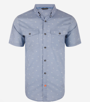 Cotton DDD Print Short Sleeve Shirt