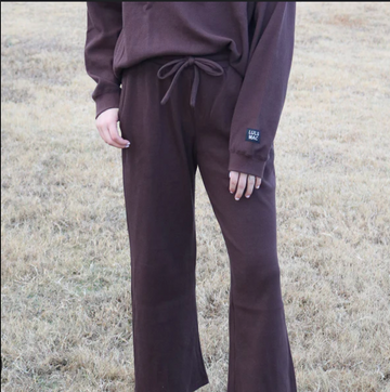 LuLu Mac Waffle Pant | Brown
