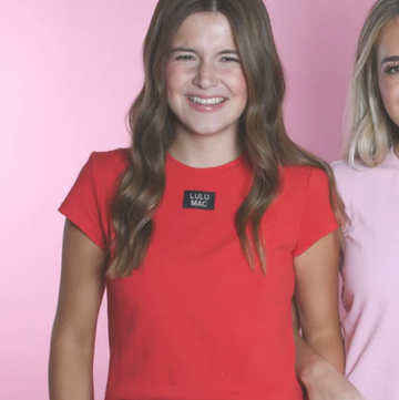 LuLu Mac Baby Doll Top | Red