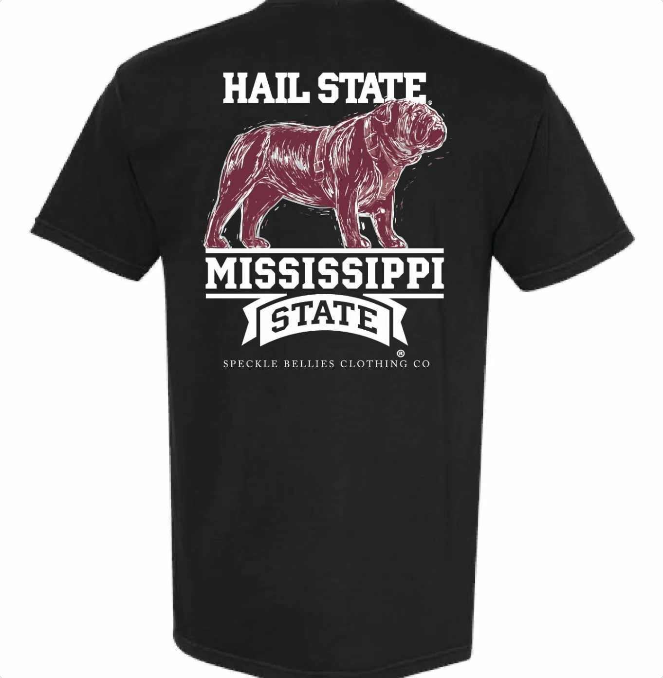 Msu Bulldog Sketch T-Shirt