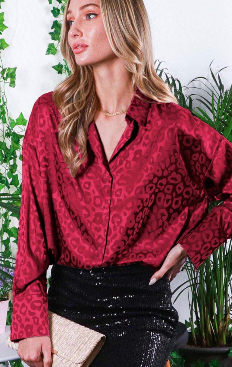 Animal Printed Blouse