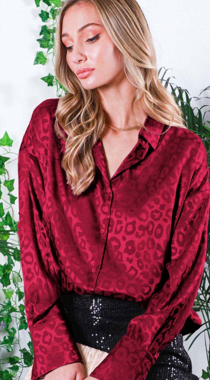 Animal Printed Blouse