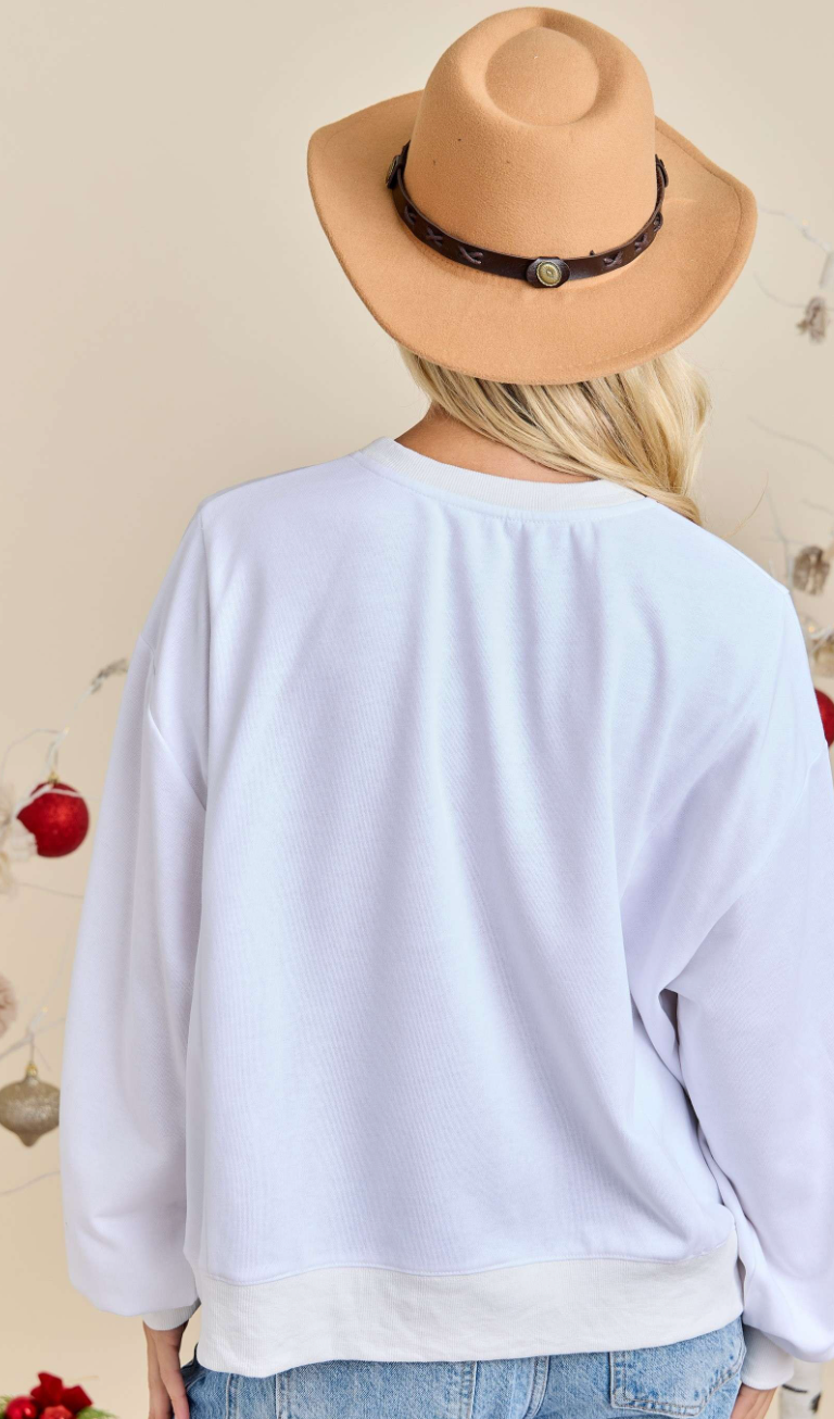 Merry Christmas Holiday Pullover