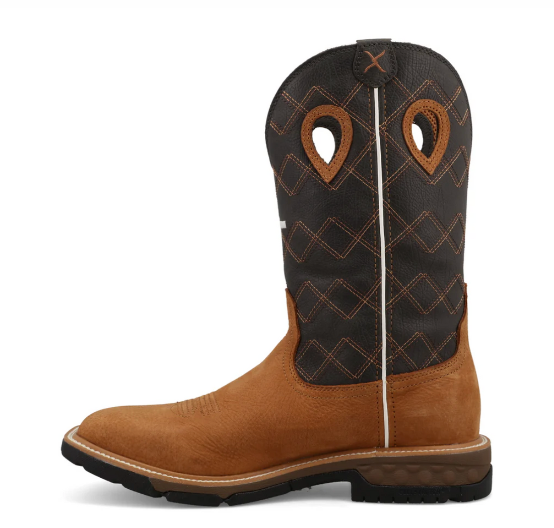 Men's 12" Western Work Boot #MXBW010