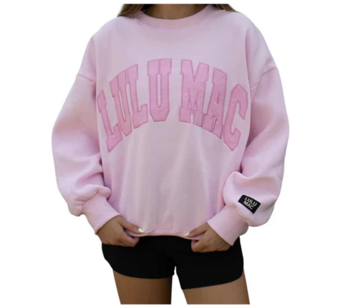 LuLu Mac Sweatshirt | Pink/Pink