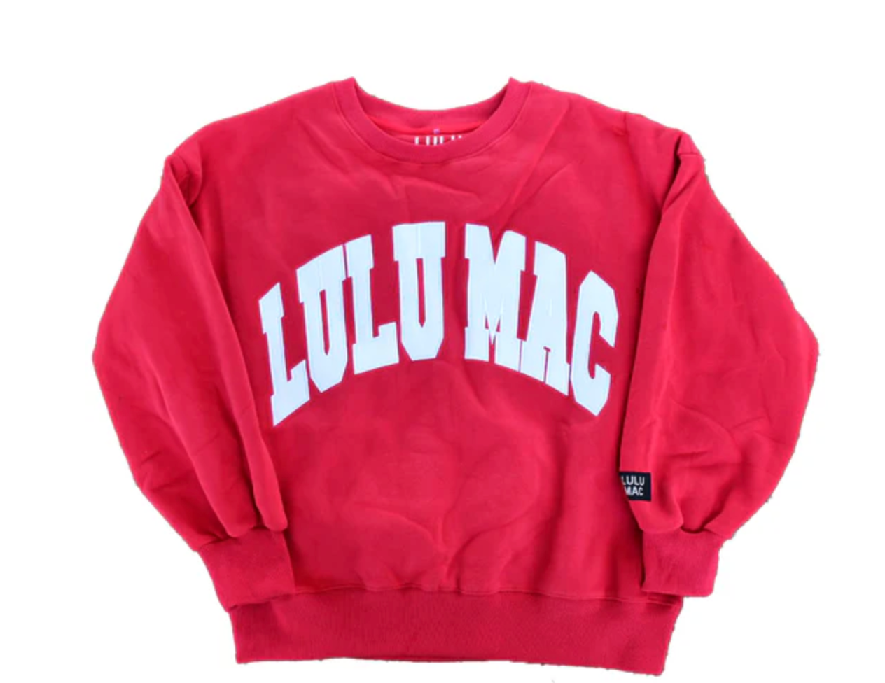 LuLu Mac Sweatshirt | Red/White
