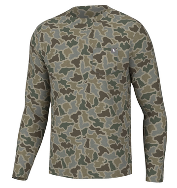 Heather-Blend Crew Shirt