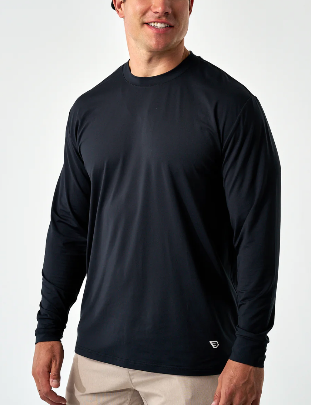 Long Sleeve Go To Tee - Black