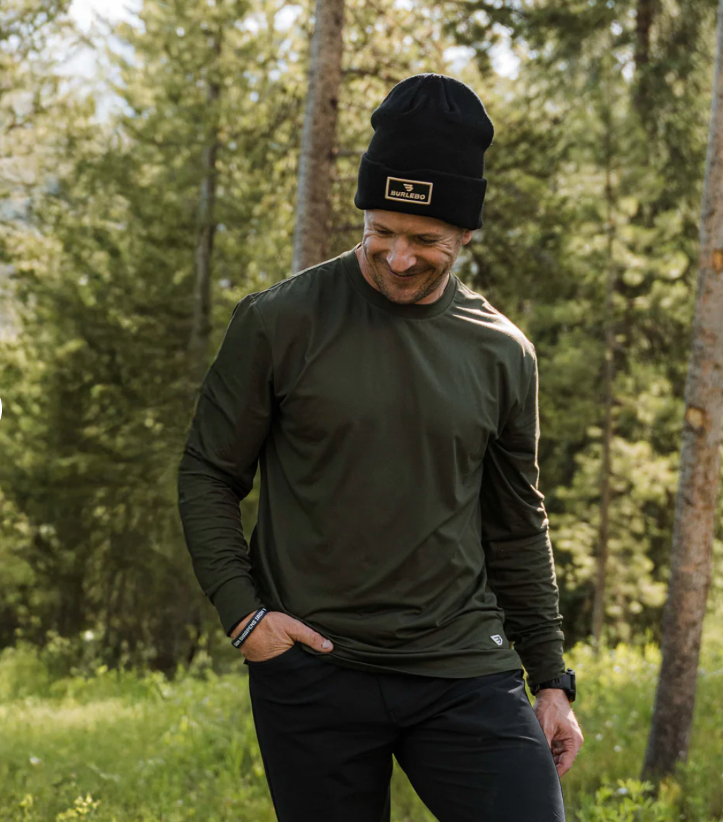 Long Sleeve Go To Tee - Mallard Green