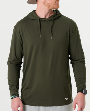 Performance Hoodie - Mallard Green