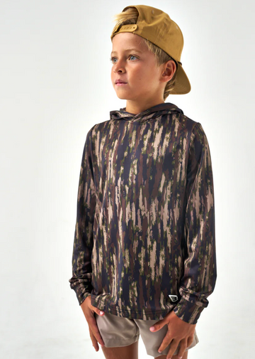 Youth - Performance Hoodie - Midland Camo
