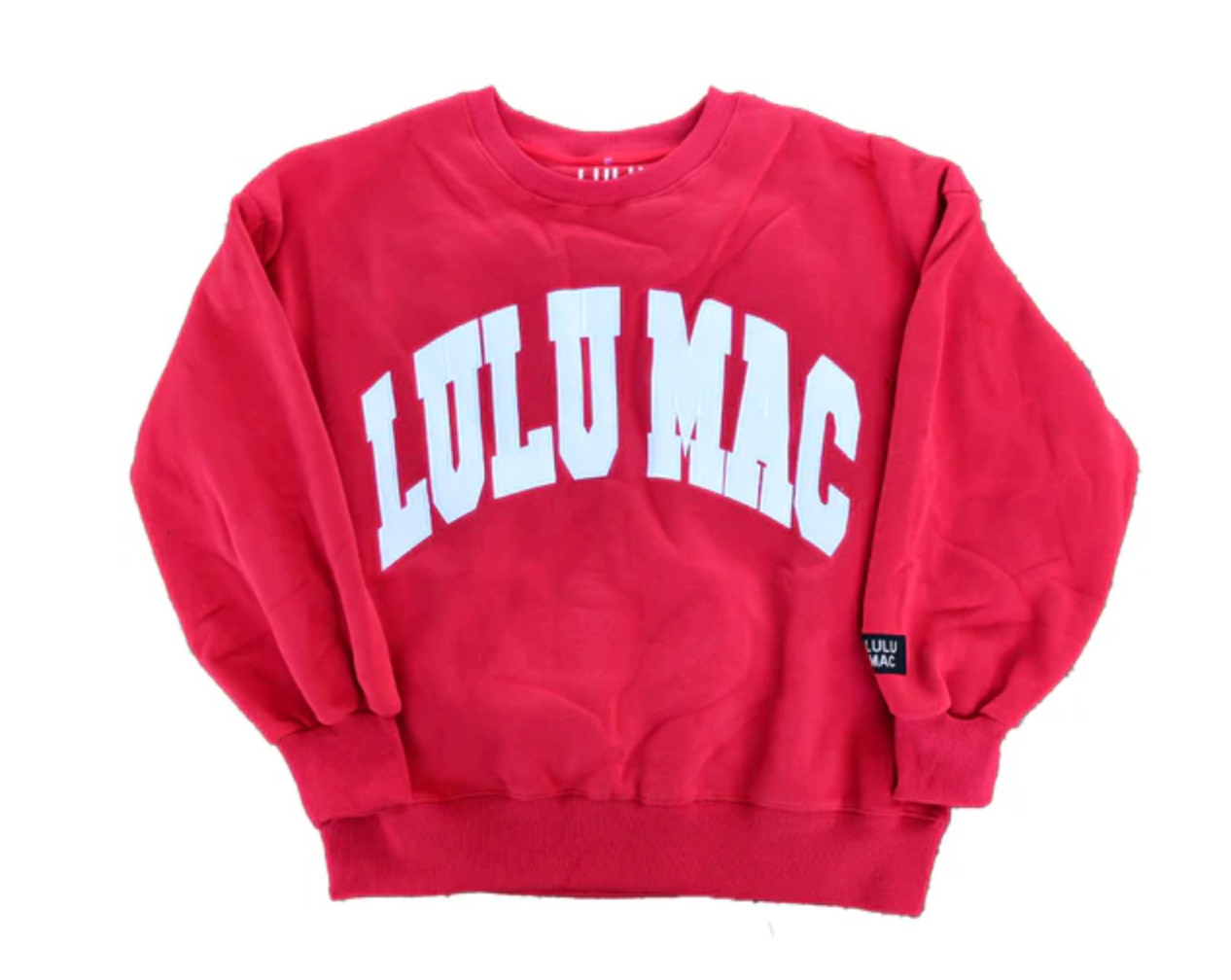 LuLu Mac Sweatshirt | Red/White