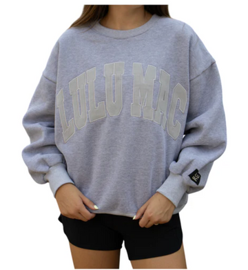 LuLu Mac Sweatshirt | Grey/Grey