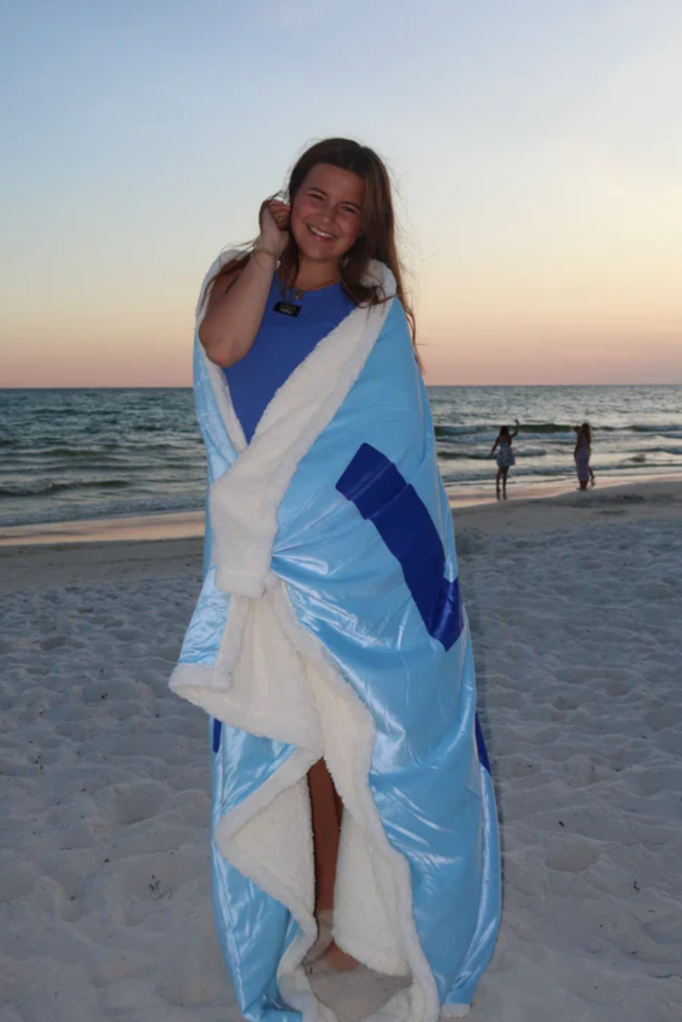 Lulu Mac Blanket | Blue