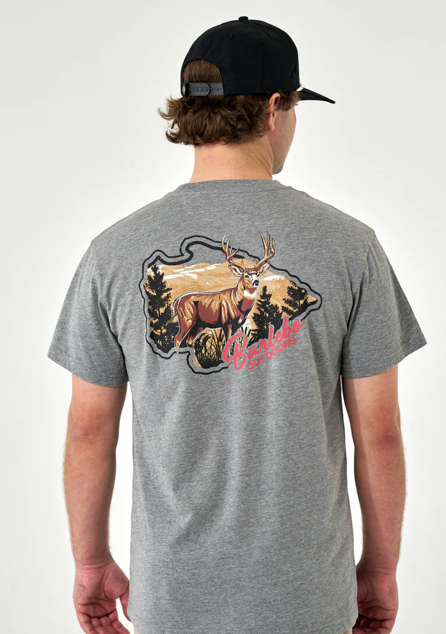 Hill Country Buck - Dark Heather Grey
