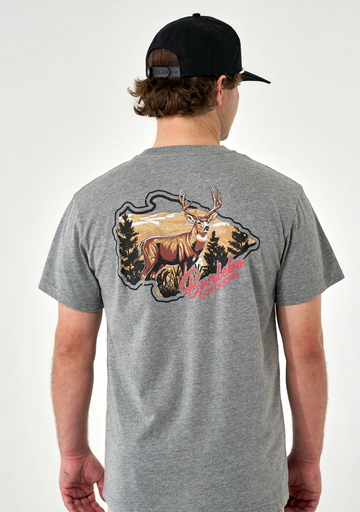 Hill Country Buck - Dark Heather Grey