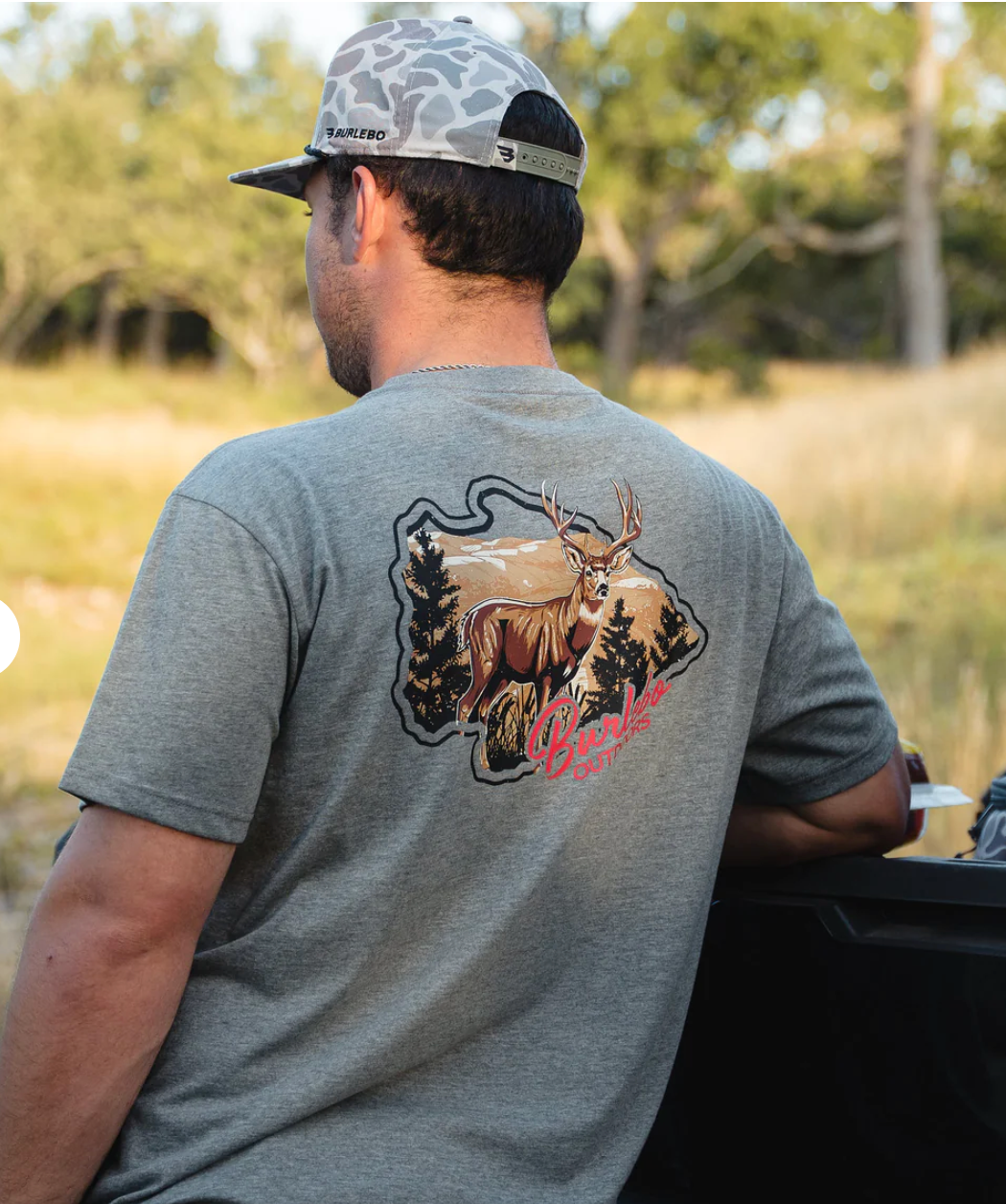Hill Country Buck - Dark Heather Grey