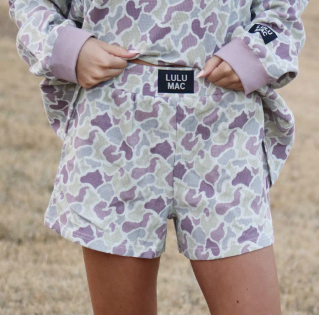 LuLu Mac Waffle Camo Short