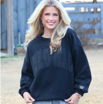 LuLu Mac Sweatshirt | Black/Black