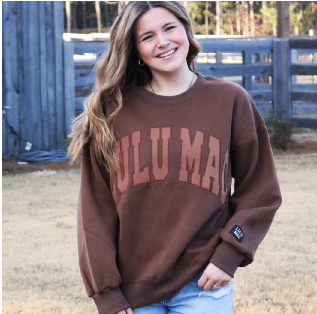 LuLu Mac Sweatshirt | Brown/Brown