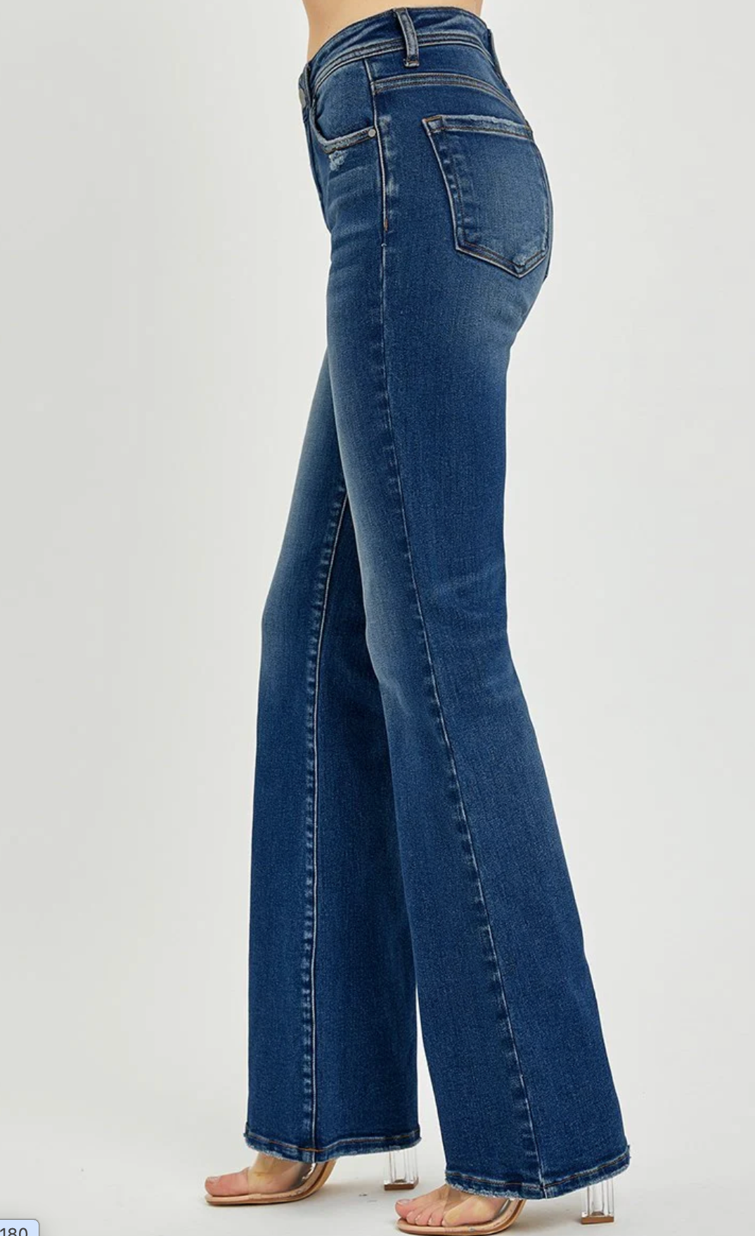Risen High Rise Bootcut Jeans