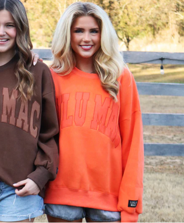 LuLu Mac Sweatshirt | Orange/Orange
