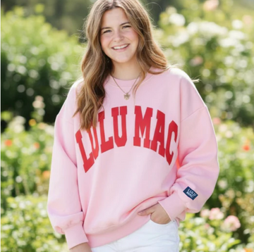 LuLu Mac Sweatshirt | Pink/Red