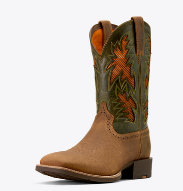 Sport Cool VentTEK Wide Square Toe Cowboy Boot #10074205