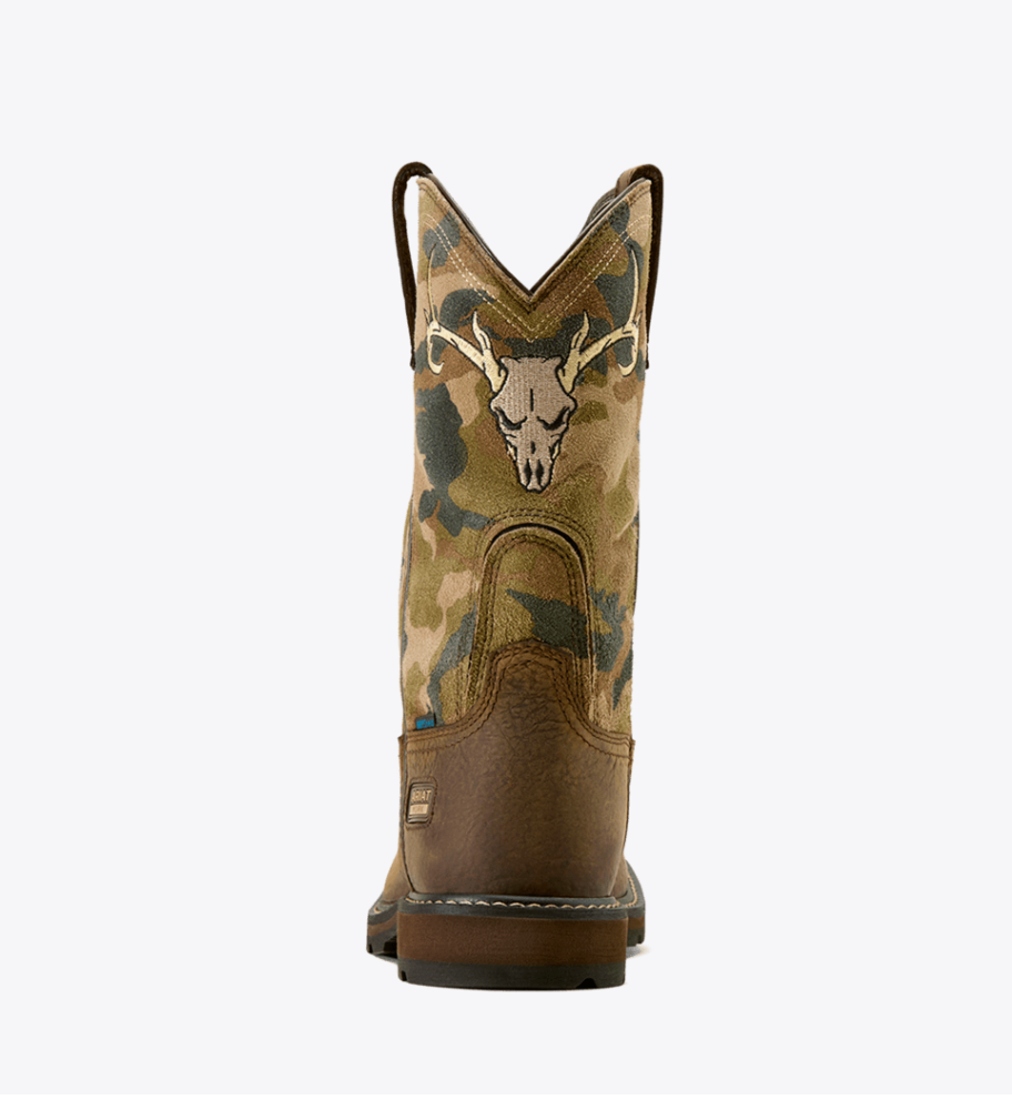 Groundbreaker Antler Waterproof Wide Square Toe Steel Toe Work Boot #10074287