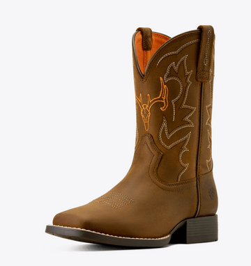 YTH Deer Ridge Wide Square Toe Western Boot #10074193