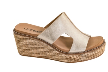 Corky's | Kiss N Tell | Washed Gold Metallic