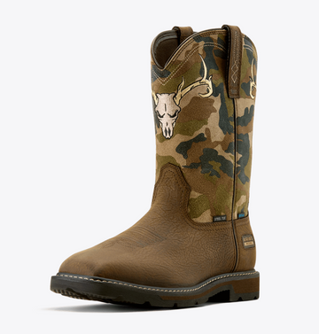 Groundbreaker Antler Waterproof Wide Square Toe Steel Toe Work Boot #10074287