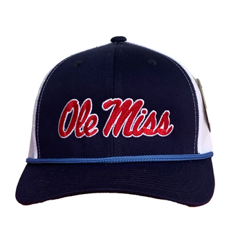 Ole Miss Script 6 Panel Rope