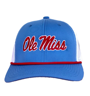 Ole Miss Script 6 Panel Rope