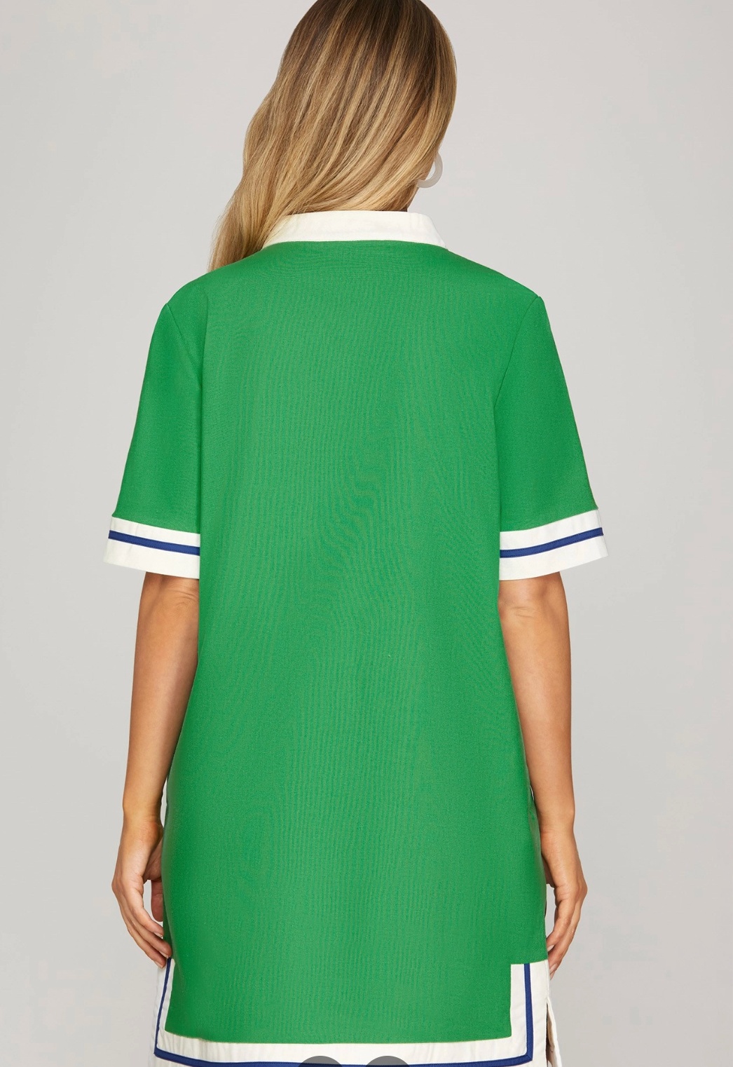 The Charming Detailed Hem Line Dress