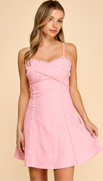 Add A Touch Pink Dress