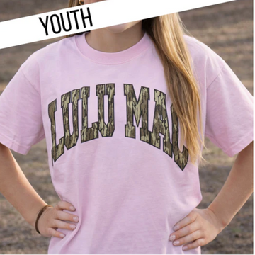 Youth LuLu Mac Mossy Oak Bottomland T-Shirt | Blossom
