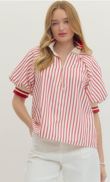 Walking In Stripes Top