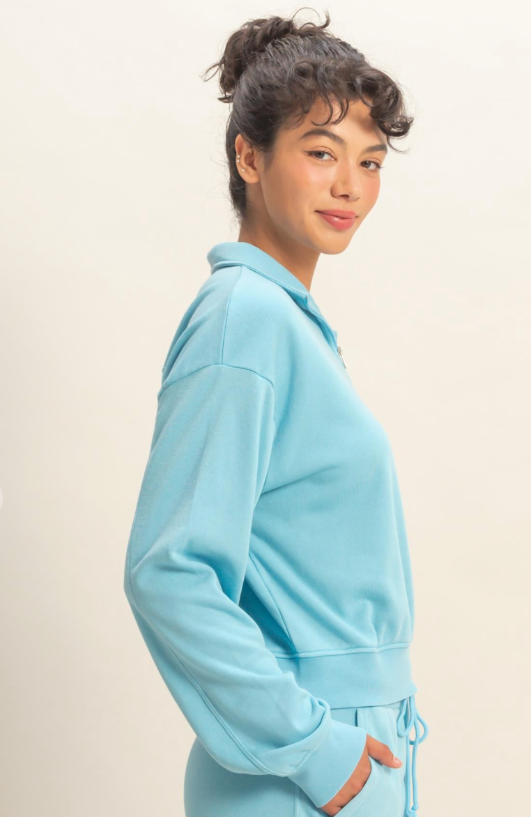 French Terry Pullover and Shorts