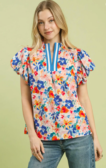 A Touch Of Flowers Top