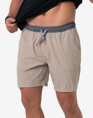 Athletic Short - Heather Khaki - Venado Camo Liner