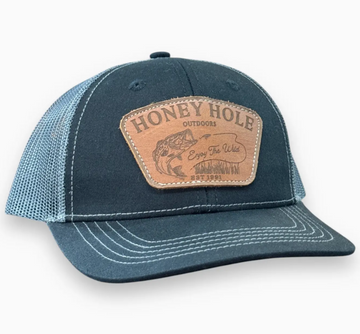 Youth Snapback - Leather Bass Bite